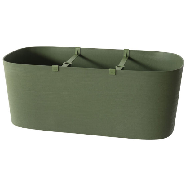 tera Pflanztrog "Kos", Breite: 780 mm, black
