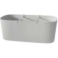 tera Pflanztrog "Kos", Breite: 780 mm, black