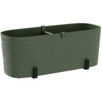 tera Blumenkasten-Set "Paros", inkl. Halter, cloud