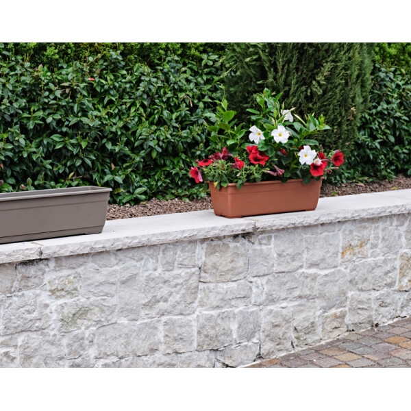 tera Blumenkasten "Birka", Breite: 800 mm, terrakotta