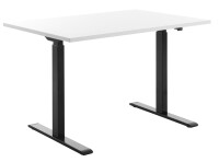 Topstar Sitz- Steh-Schreibtisch, (B)1.200 mm, schwarz...