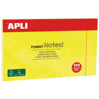 APLI Haftnotizen "FUNNY Notes!", 125 x 75 mm,...