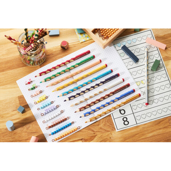 STABILO Dreikant-Buntstift EASYcolors R, gelborange