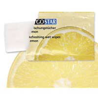 HYGOSTAR Erfrischungstuch Lemon, 100er Karton