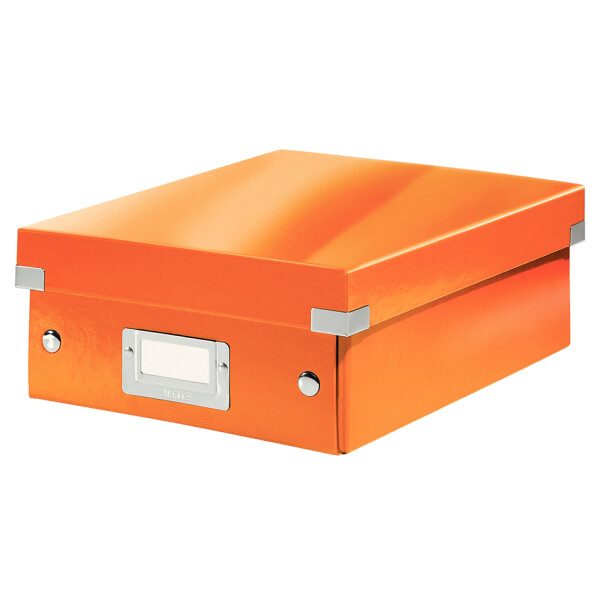 LEITZ Organisationsbox Click & Store WOW, groß, rot