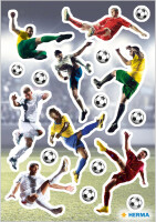 HERMA Sticker DECOR Fußballer in Aktion
