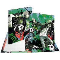 HERMA Eckspannermappe "Street Soccer", Karton,...