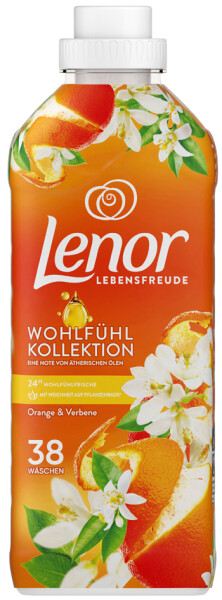 Lenor Weichspüler Orange & Verbene, 950 ml - 38 WL