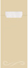 HYGOSTAR Bestecktasche Classic, 1 8-Falz, creme weiß, 520er