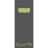 HYGOSTAR Bestecktasche Classic, 1 8-Falz, grau grün, 520er