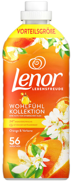 Lenor Weichspüler Orange & Verbena, 1,4 Liter - 56 WL