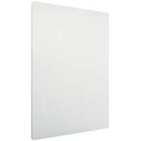 nobo Weißwandtafel, Stahl, 450 x 450 mm, weiß