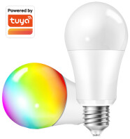 LogiLink Wi-Fi Smart LED-Lampe, Tuya kompatibel, E27,...