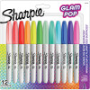 Sharpie Permanent-Marker FINE "Glam Pop", 12er Blister