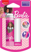 Maped Kunststoff-Radierer Barbie + Ersatzradierer, Blister