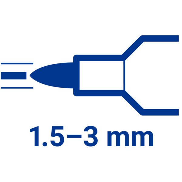 EDDING Boardmarkeretui 360, 1,5-3mm, 8 St&uuml;ck, sortiert 360-8-S2999