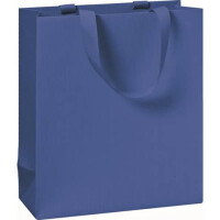 STEWO Geschenktragtasche One Colour, 21x18x8cm, dunkelblau