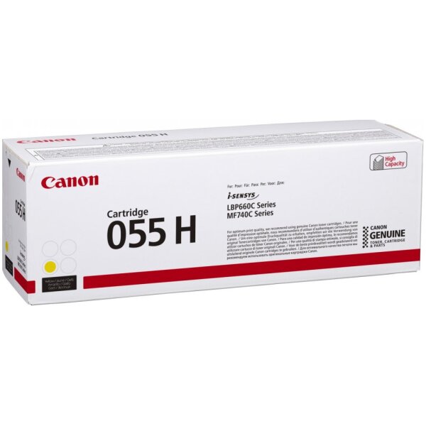 Canon Lasertoner LBP663CDW, 5.900 Seiten, yellow 3017C002