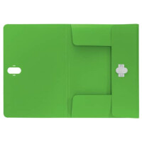 LEITZ Dokumentenmappe Recycle, A4, PP, , grün
