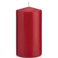 WIEDEMANN Stumpenkerze, 150 x 80 mm, mit ASF, altrot