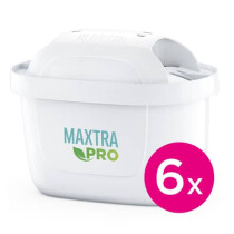 BRITA Wasserfilter-Kartusche MAXTRA PRO ALL-IN-1, Pack 6, weiß