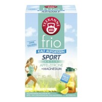 TEEKANNE Tee frio Sport Aktiv -Apfel Zitrone +Magnesium, 18x2,5g