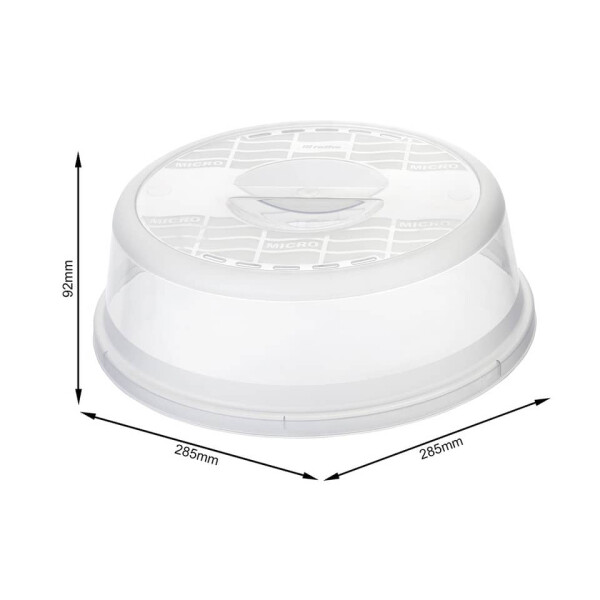 ROTHO Mikrowellenabdeckhaube, &Oslash; 28,5 cm, transparent 1511150002