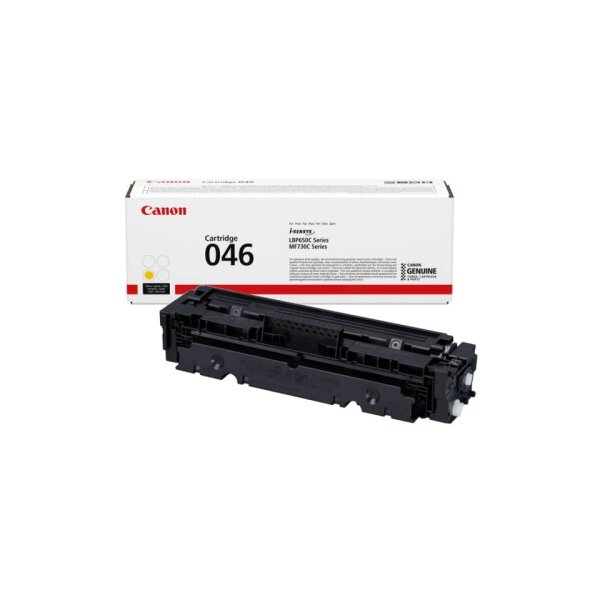 Canon Lasertoner 046, 2.300 Seiten, yellow 1247C002