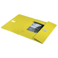 LEITZ Dokumentenmappe Recycle, A4, PP, , gelb