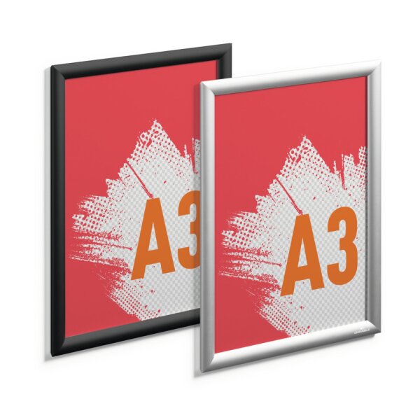 DURABLE Klapprahmen Aluminium A3, 327x451 mm, silber 4797 23
