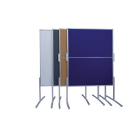 FRANKEN Moderationstafel PRO, Kork Kork, Aluminiumrahmen, 1200 x 1500 mm, kork