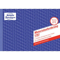 AVERY ZWECKFORM Materialanforderung A5 2x40Blatt...