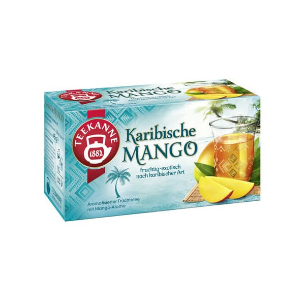 TEEKANNE Tee Karibische Mango, 20x2,25g