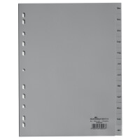 DURABLE Kunststoff-Register, Monate, A4, Dezember - Januar