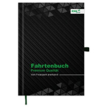 RNK Fahrtenbuch Premium für Pkw, 144 Seiten, DIN A5...