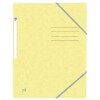 OXFORD Eckspanner A4 Karton pastellgelb Top File+