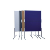 FRANKEN Moderationstafel PRO, Karton Karton, Aluminiumrahmen, 1200 x 1500 mm, weiß