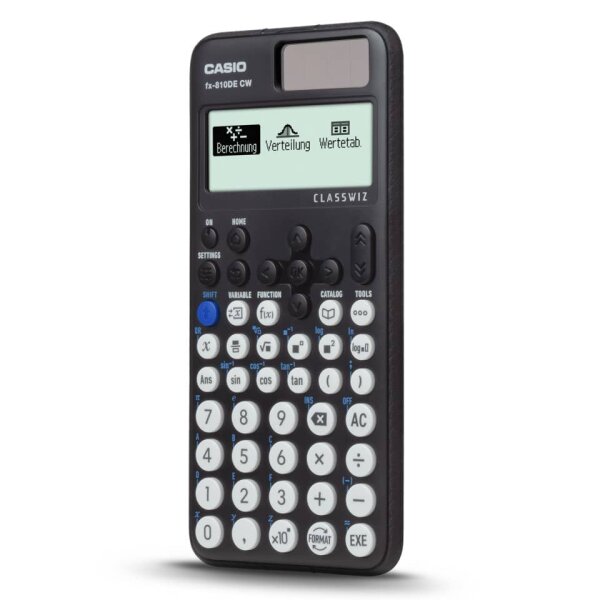 CASIO Schulrechner ClassWiz, schwarz FX-810DECW-W-ET