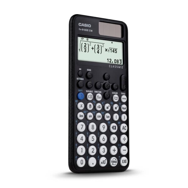 CASIO Schulrechner ClassWiz, schwarz FX-810DECW-W-ET