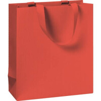 STEWO Geschenktragtasche One Colour, 21x18x8cm, rot
