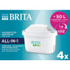 BRITA Wasserfilter-Kartusche MAXTRA PRO ALL-IN-1, Pack 4, weiß