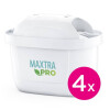 BRITA Wasserfilter-Kartusche MAXTRA PRO ALL-IN-1, Pack 4, weiß