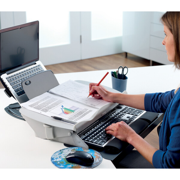 Fellowes Dokumentenhalter Schreibunterlage Easy Glide