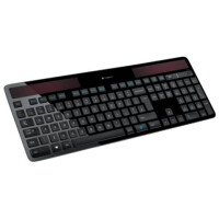 LOGITECH Tastatur K750, Deutsch, Solar, Wireless, schwarz