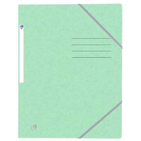 OXFORD Eckspanner A4 Karton pastellgrün Top File+