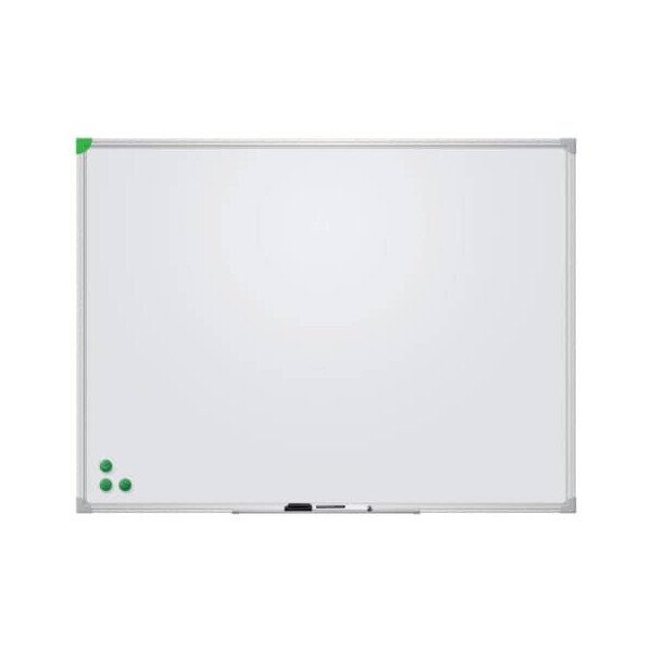 FRANKEN Whiteboard U-Act!Line Emaille, Aluminiumahmen, 900 x 600 mm, weiß