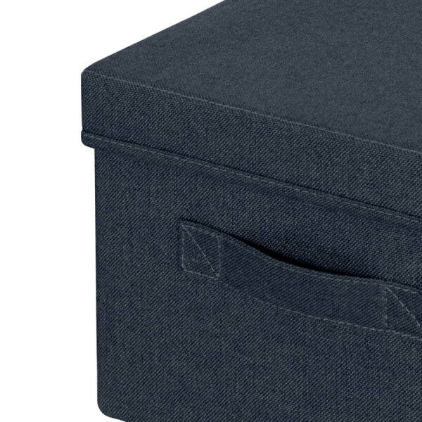LEITZ Aufbewahrungsbox Stoff 28,5 x 38 cm samtgrau 6144-00-89