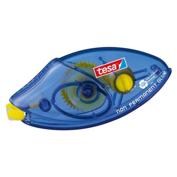 TESA Kleberoller Non Permanent ecoLogo, 8,5mx8,4mm, abl&ouml;sbar 59191-00002-00