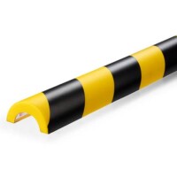DURABLE Rohrschutzprofil P30, PU, 1m, gelb schwarz