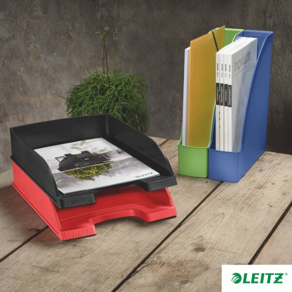 LEITZ Briefablage Recycle, A4, schwarz 5227-50-95